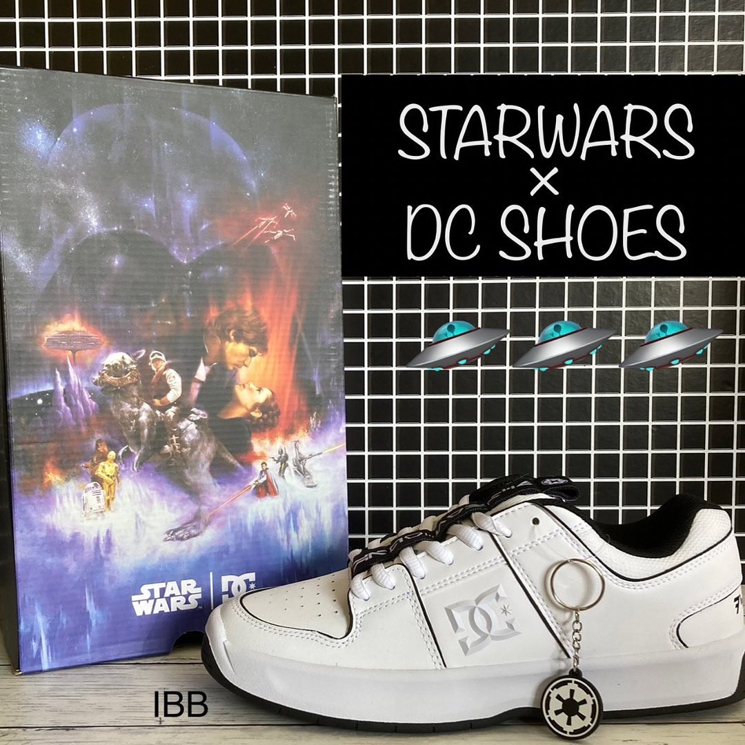 ☆DCシューズ スニーカー メンズ スターウォーズ STAR WARS DM222103 SW LYNX ZERO SW リンクス ゼロ IBB  ホワイト 靴 シューズ 22SU-シューズ愛ランド　オンラインショップ